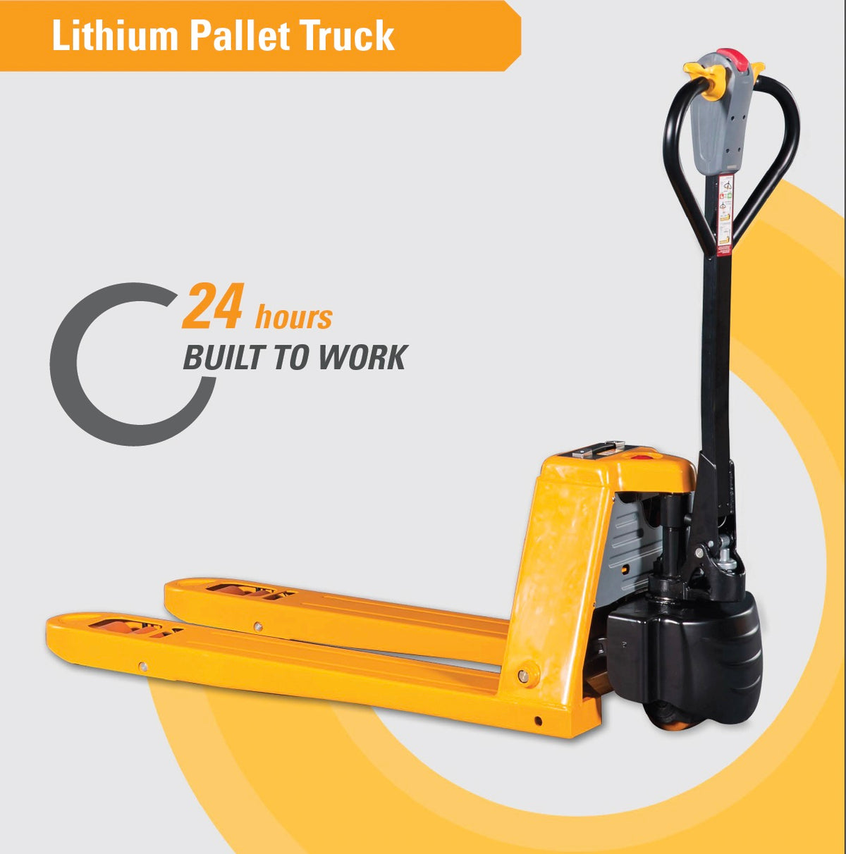 LES Electric Pallet Truck - 2 ton Capacity - Battery-Powered