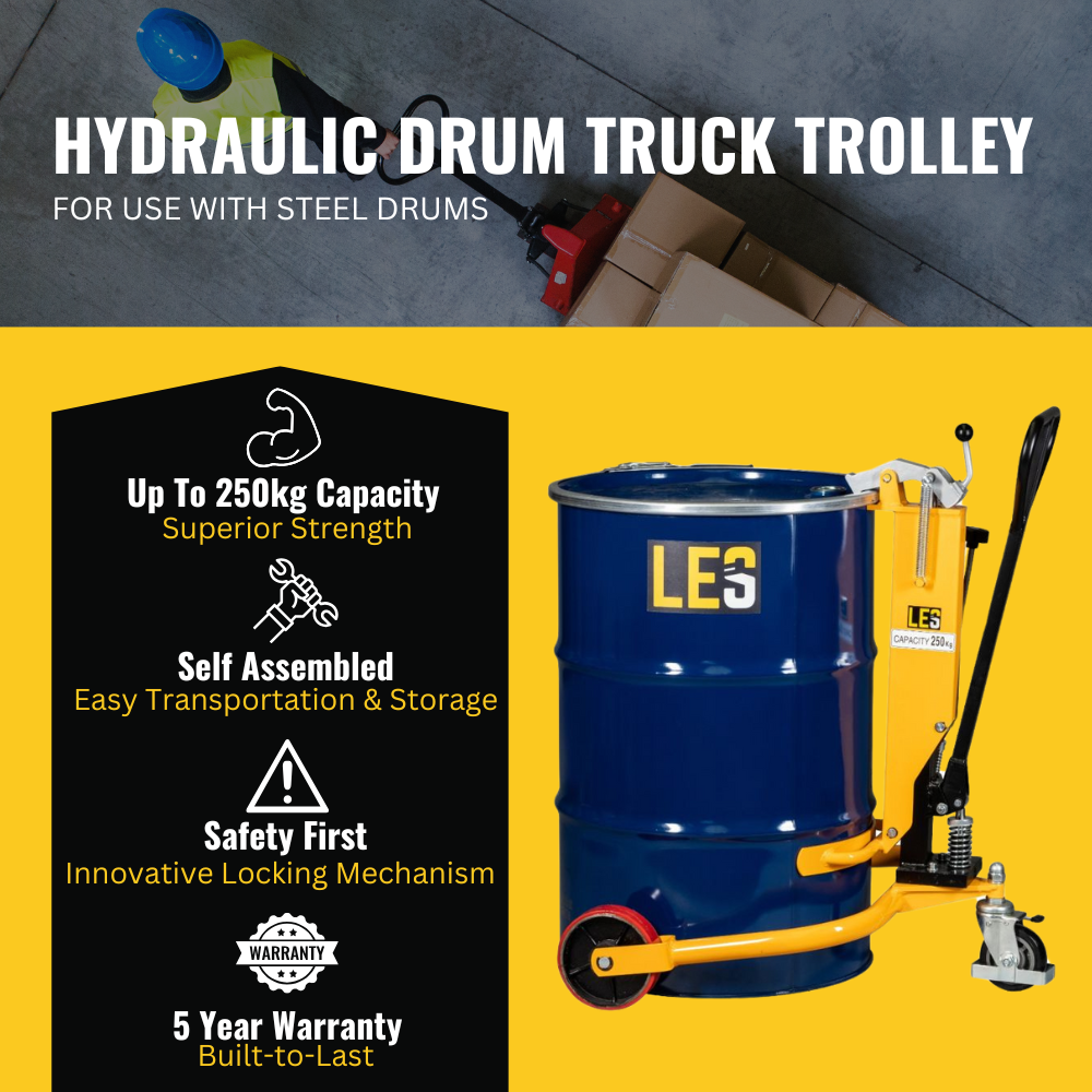 Hydraulic Drum Truck Trolley