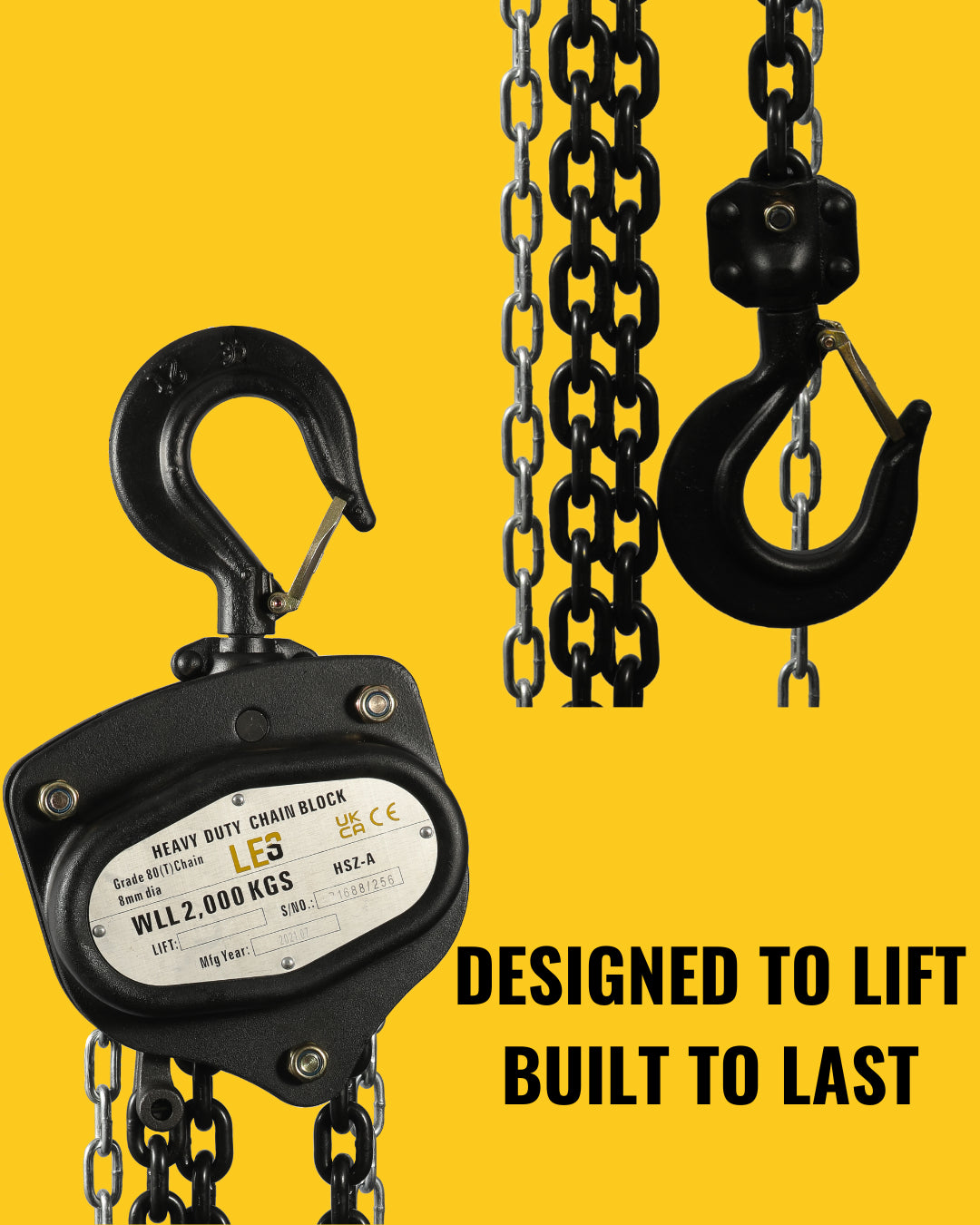 LES Heavy Duty Chain Block