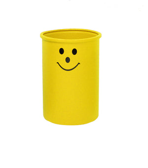 Litter Bins with Smiley Face Logo