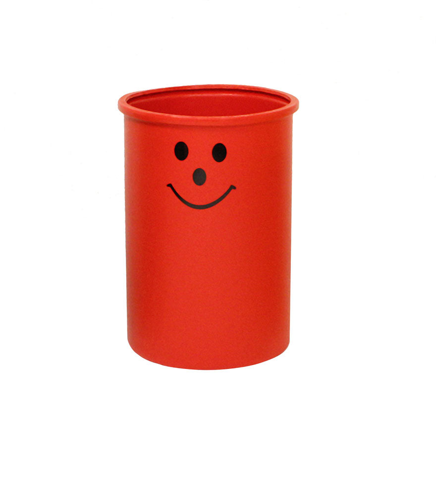 Litter Bins with Smiley Face Logo GPC Industries Ltd 