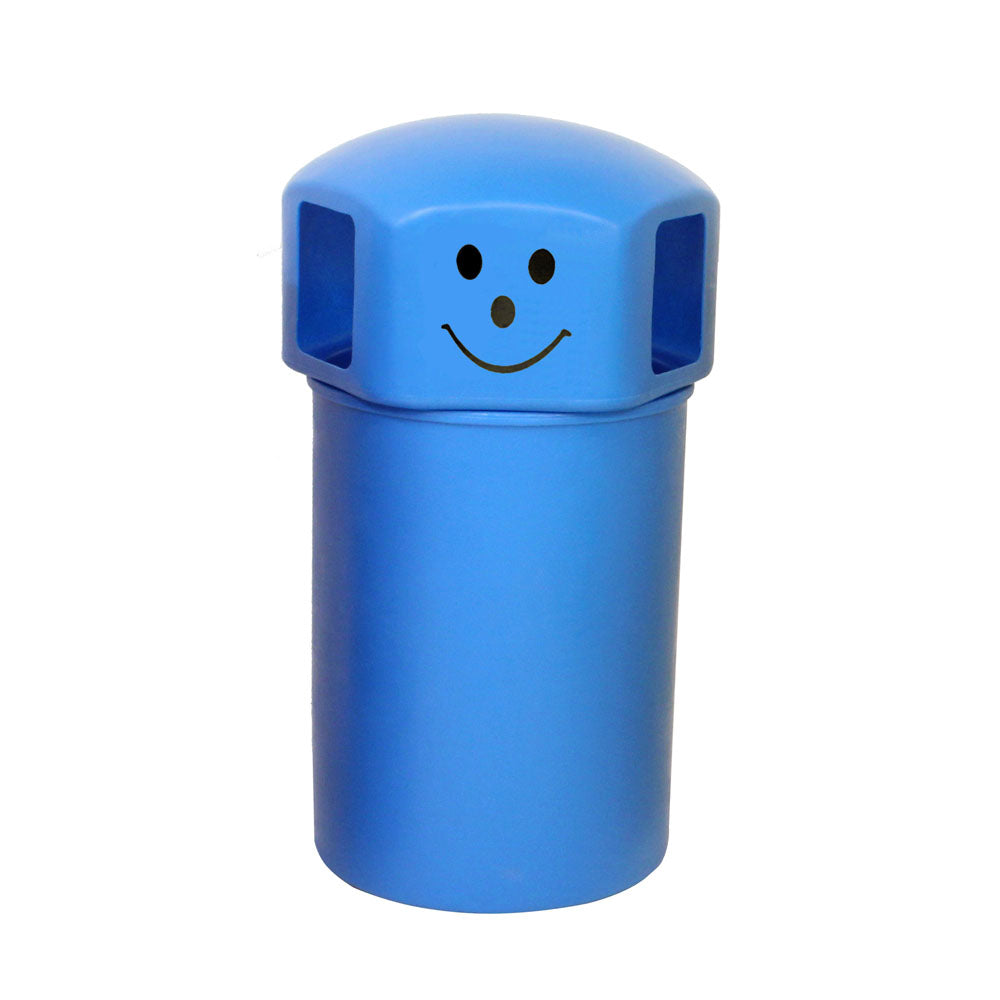 Litter Bins with Smiley Face Logo GPC Industries Ltd 
