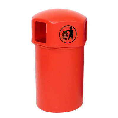Litter Bins with Tidy Man Logo GPC Industries Ltd 