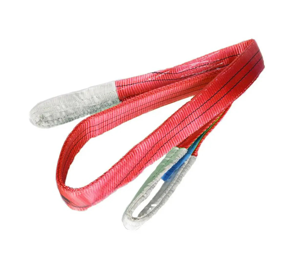 Duplex Webbing Lifting Sling | 2 Tonne Capacity, 3 Metre Length | Polyester Tow/Cargo Strap, EN1492-1 Certified