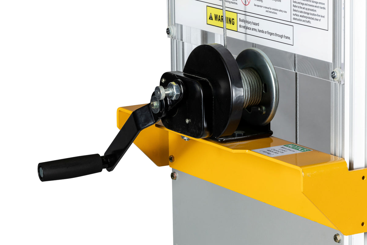 Lightweight Aluminium Hand Stacker Truck