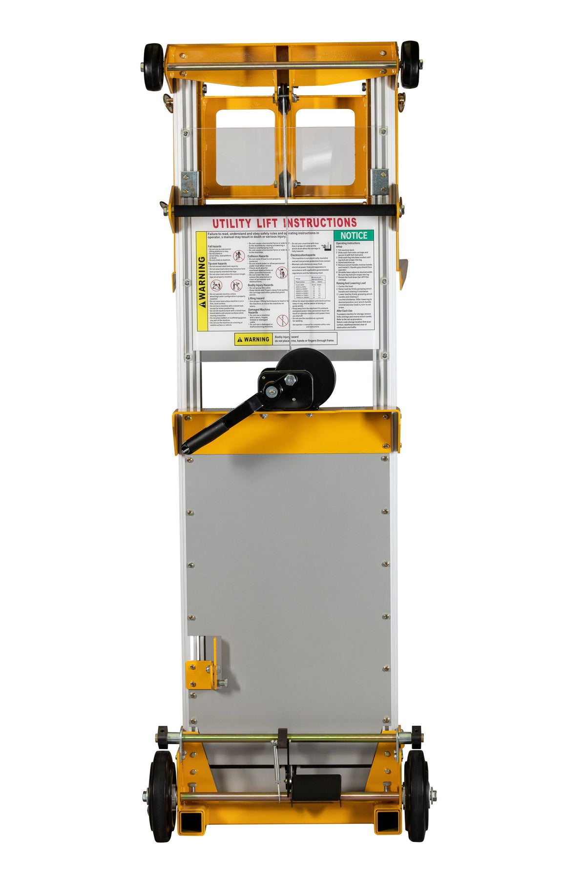 Lightweight Aluminium Hand Stacker Truck