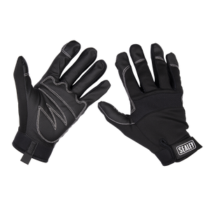 Sealey Premier Light Palm Tactouch Mechanic's Gloves