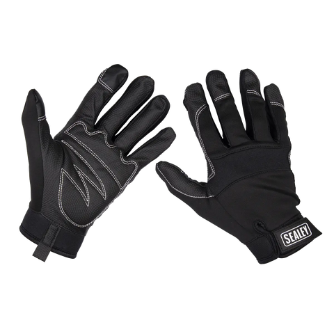 Sealey Premier Light Palm Tactouch Mechanic's Gloves