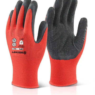 Beeswift MP4 Multi Purpose Latex Poly Safety Gloves Beeswift 