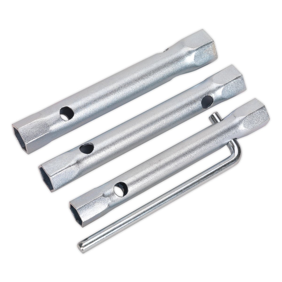 Sealey Long Reach Double End Spark Plug Box Spanner Set 3pc Sealey 