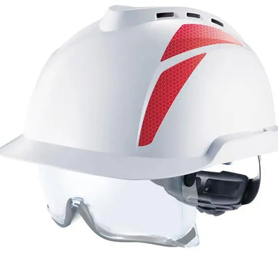 MSA V GARD 930 Vented Helmet With Integrated Specs MSA 
