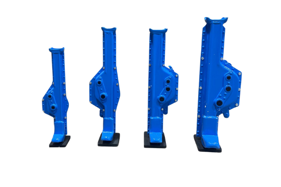 mechanical steel ratchet toe jack full range