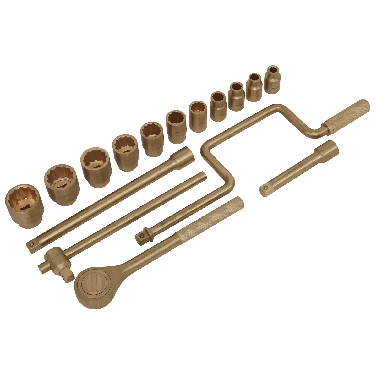 Sealey Premier Non-Sparking Socket Set 1/2"Sq Drive Sealey 