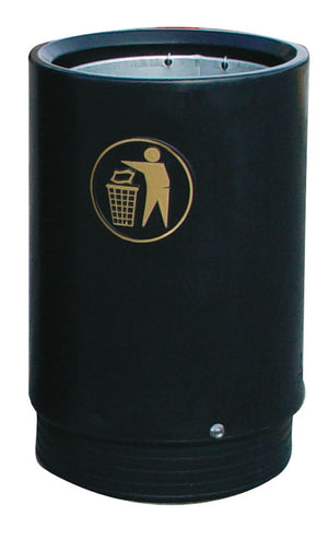 Open Top Victorian Litter Bins