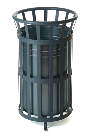 Outdoor Open Top Steel Bins
