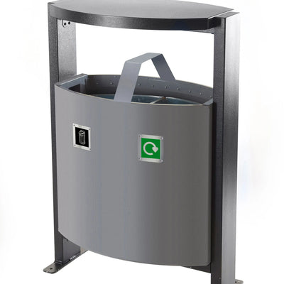 Outdoor 2 Compartment Bin GPC Industries Ltd 