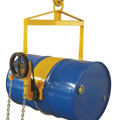 Overhead Drum Lifter - Geared Chain Control GPC Industries Ltd 