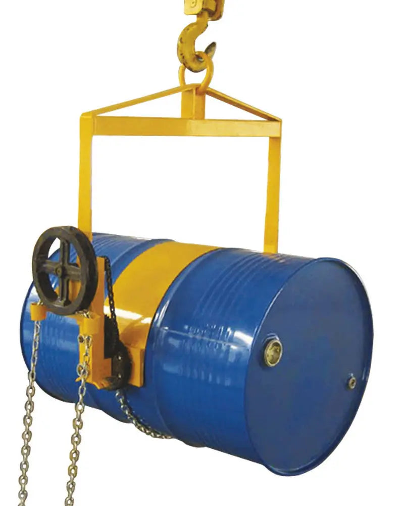 Overhead Drum Lifter - Geared Chain Control GPC Industries Ltd 