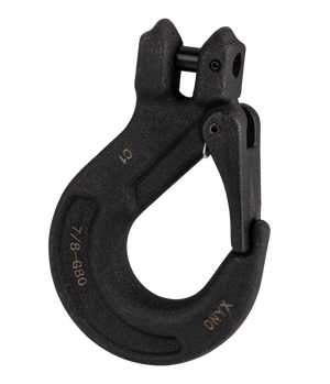 George Taylor Onyx Grade 80 Clevis Sling Hook with Safety Catch