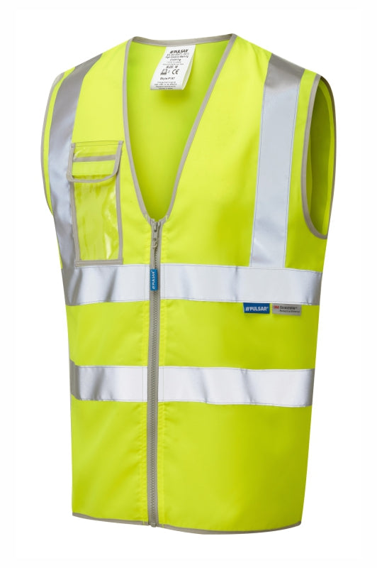 PULSAR P197 PROTECT Hi Vis Waistcoat Pulsar 