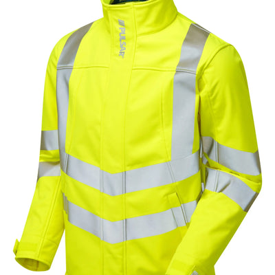 PULSAR P534 PROTECT HV Yellow Interactive Softshell Jacket Pulsar 