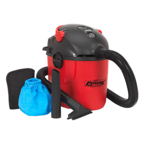 Sealey Vacuum Cleaner Wet & Dry 10L 1000W/230V