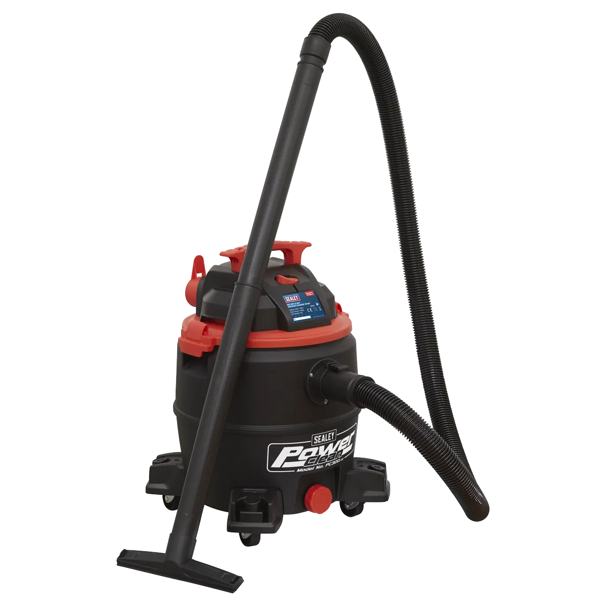 Sealey Vacuum Cleaner Wet & Dry 30L 1100W/230V Sealey 