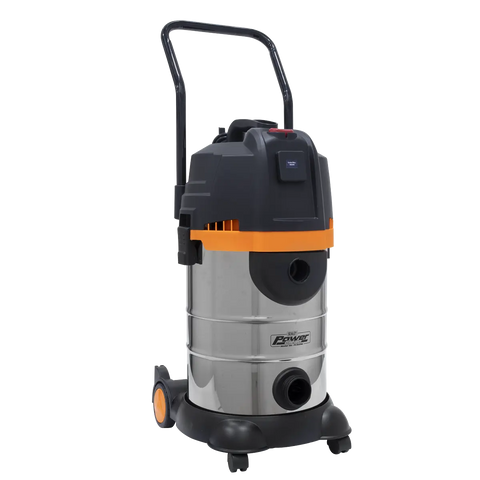 Sealey Vacuum Cleaner Cyclone Wet & Dry Double Stage 30L 1200W/230V