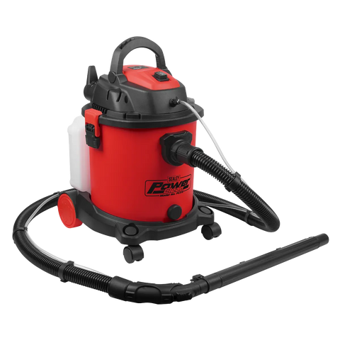 Sealey Valeting Machine with Accessories Wet & Dry 20L 1400W/230V