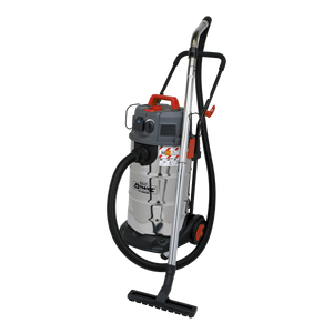 Sealey M Class Dust-Free Vacuum Cleaner Wet & Dry Stainless Steel Drum 38L 1500W