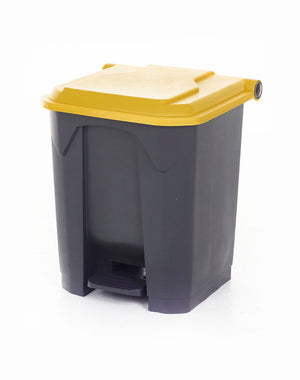 Pedal Bins with Coloured Lids