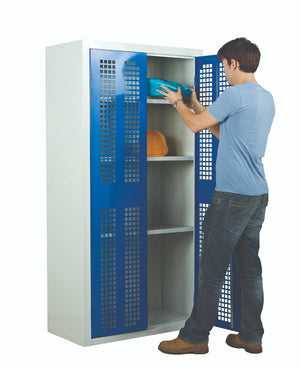 Perforated Door Cupboards