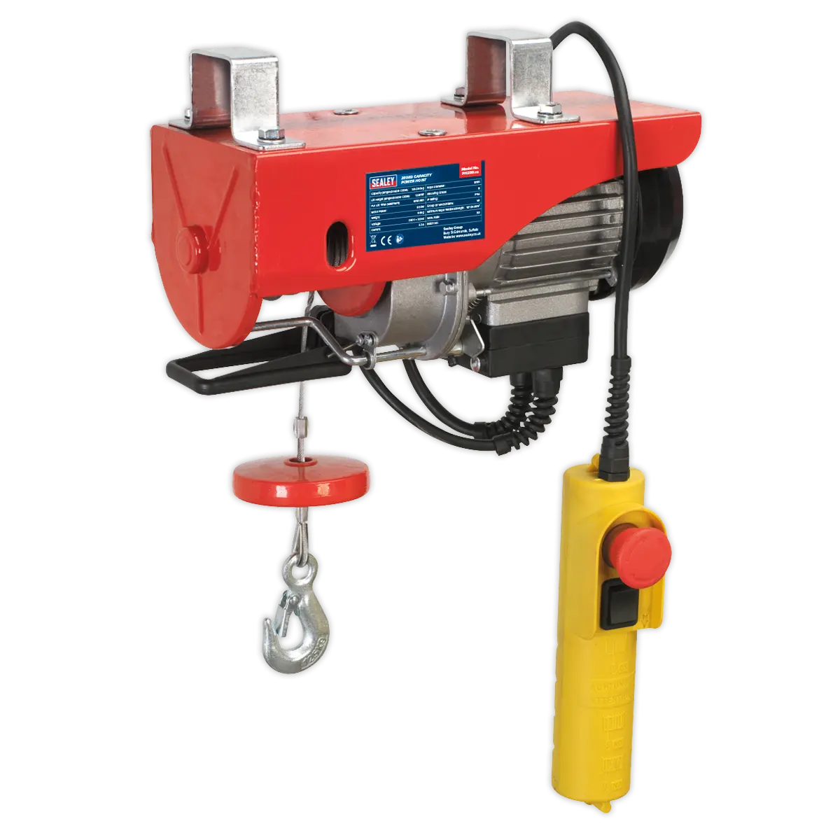 Sealey Power Hoist 230V/1ph 250kg Capacity Sealey 