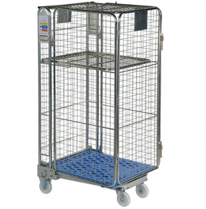 Plastic Base Nestable Roll Containers