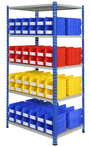Plastic Bin Shelving