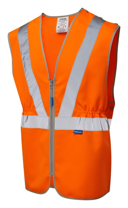 PULSAR PR145 PROTECT HV Orange Tear Apart Waistcoat Pulsar 