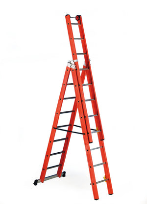 Premium Fibreglass 3 Way Combination Ladder