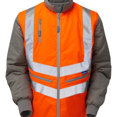 PULSAR PR498 PROTECT HV Orange Interactive Body Warmer Pulsar 