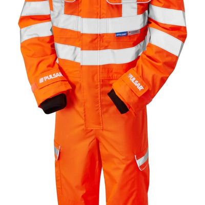 PULSAR PR505 PROTECT HV Orange Waterproof Coverall Pulsar 