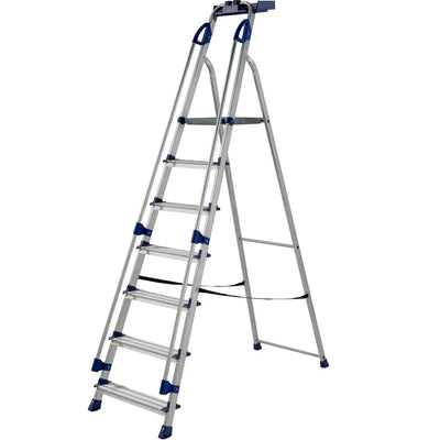 Professional Aluminium Folding Steps with Tool Tray GPC Industries Ltd 