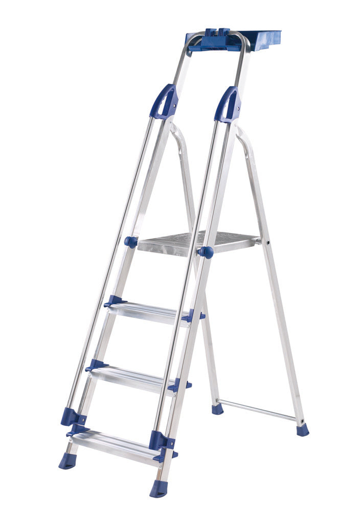 Professional Aluminium Folding Steps with Tool Tray GPC Industries Ltd 