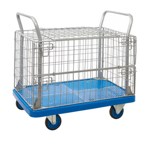 Proplaz Blue Platform Trolleys