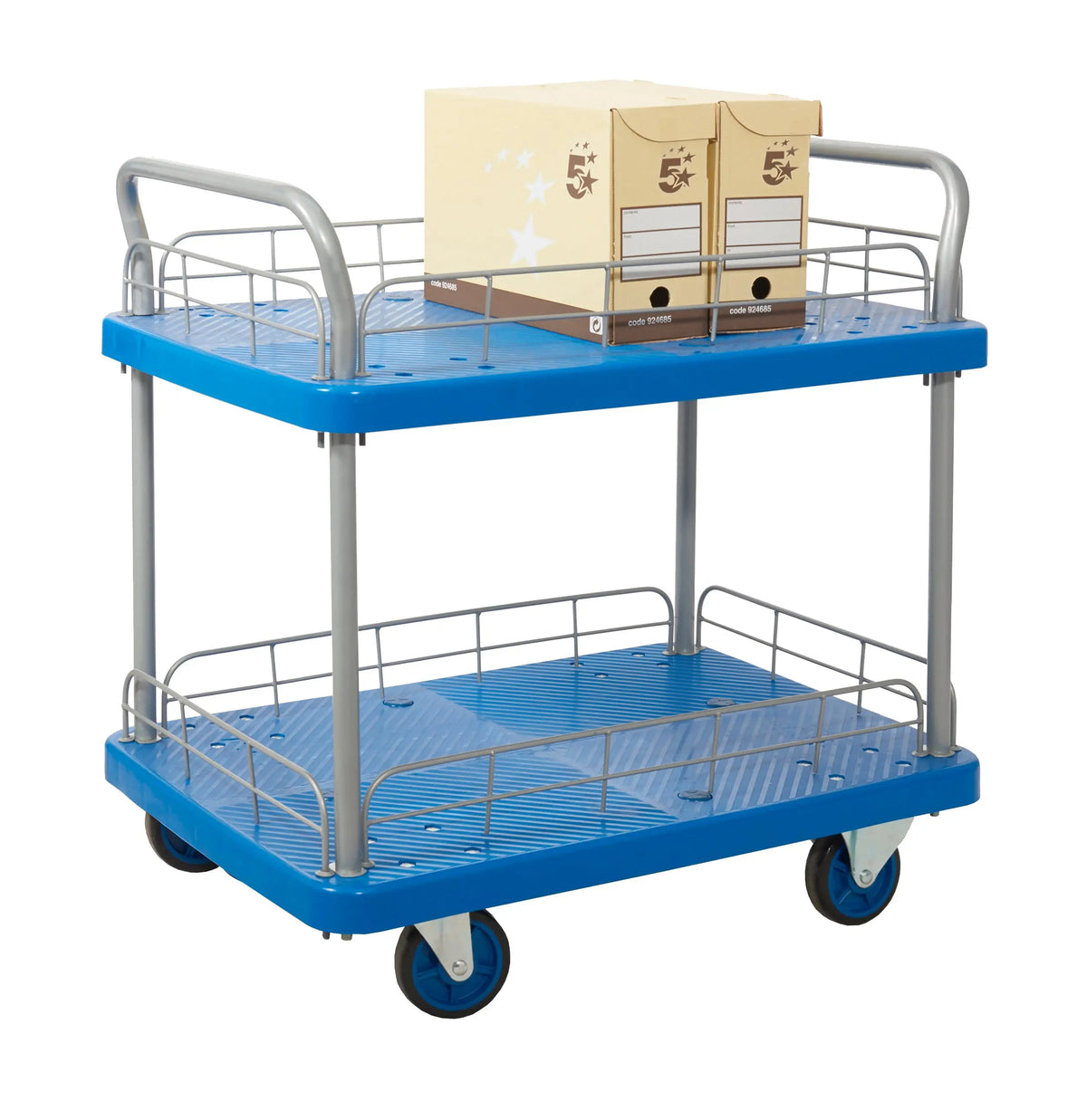Proplaz Blue Platform Trolleys Proplaz 