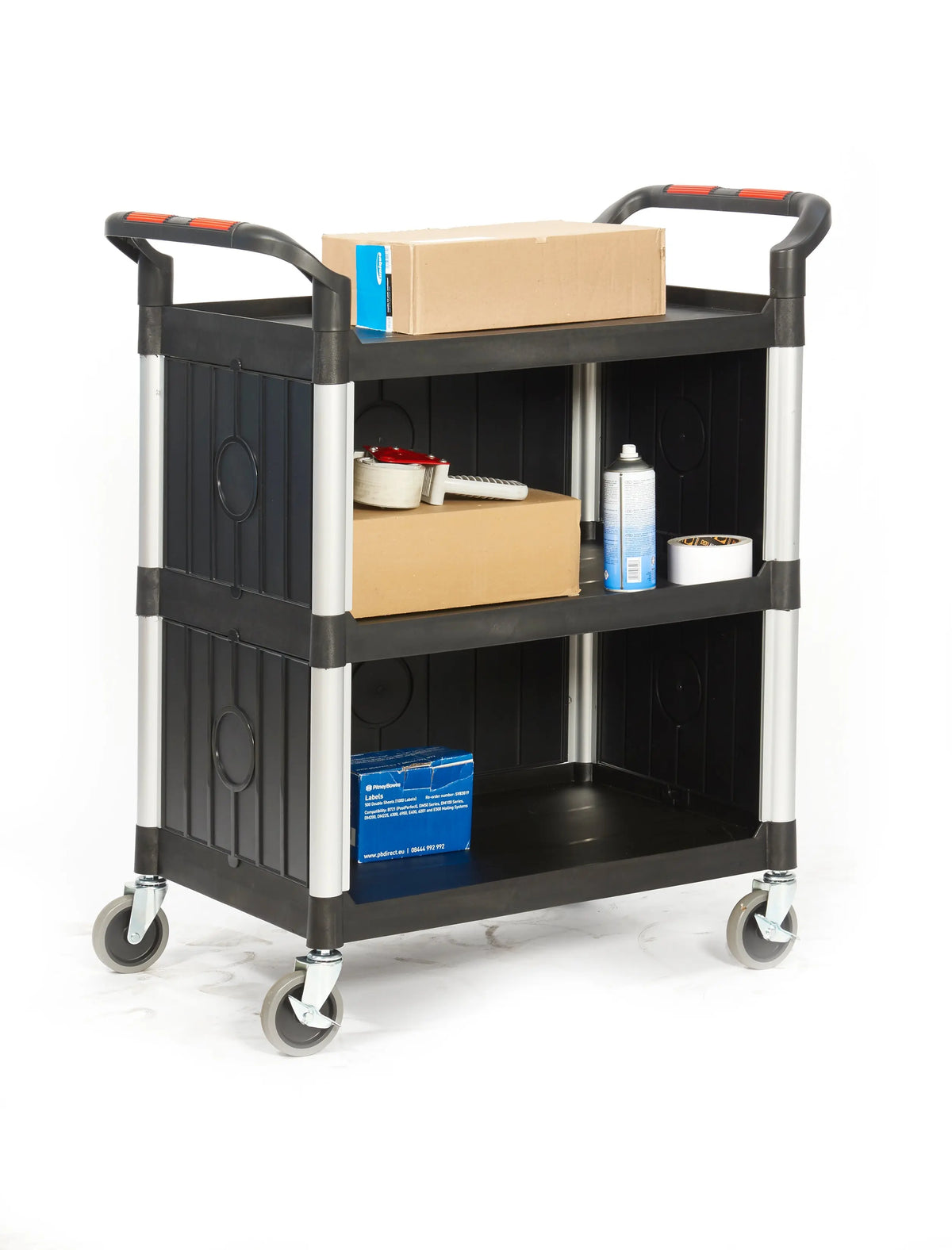 Proplaz Shelf Trolleys - Plastic Sides Proplaz 