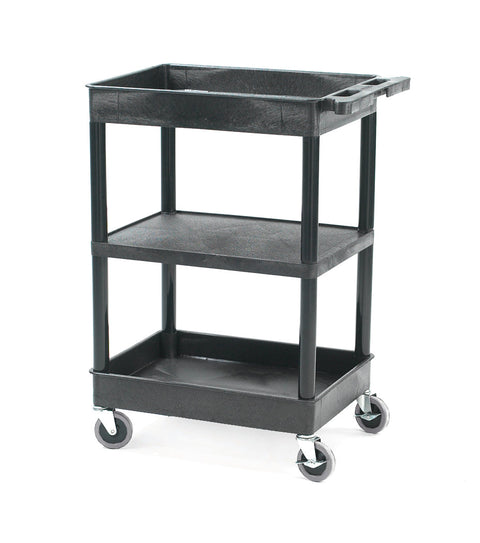 Proplaz Superstrength Plastic Multi-Purpose Shelf Trolley