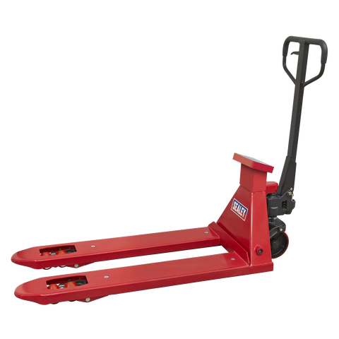 Sealey Pallet Truck with Scales 1150 x 555mm 2000kg