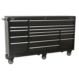 Sealey Premier™ Heavy-Duty Extra-Wide Rollcab 15 Drawer 1845mm