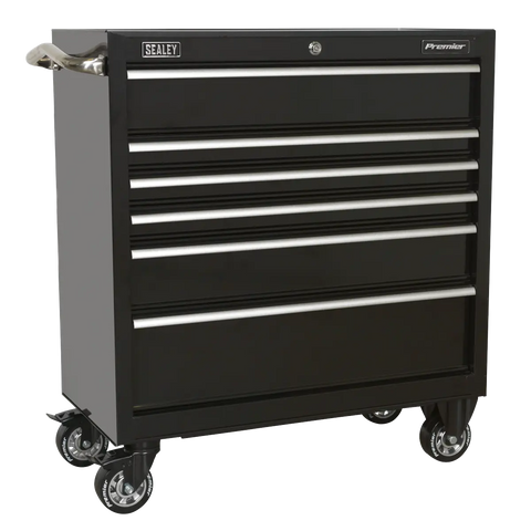 Sealey Premier™ Heavy-Duty Rollcab 930mm 6 Drawer