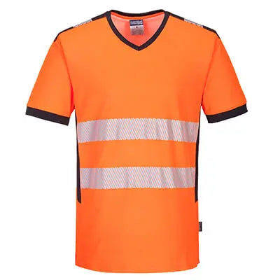 Portwest PW310 PW3 Hi Vis V-Neck T Shirt Portwest 