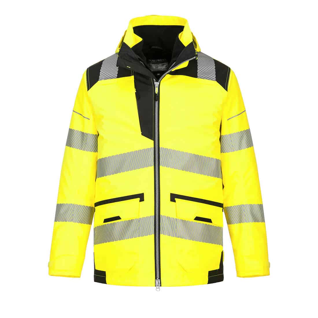 Portwest PW367 PW3 Hi Vis 5 in 1 Jacket Portwest 